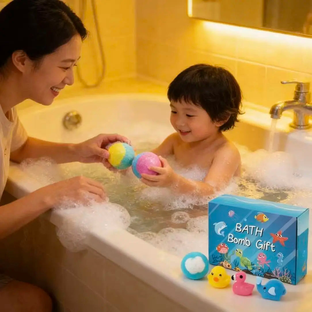 Bath Bombs for Kids, 12 Pack Kid Bath Bombs Gift Set