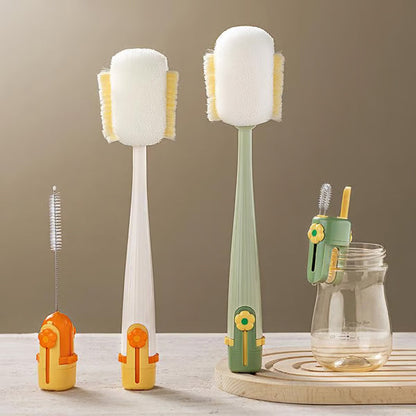 5-in-1 Bottle Cleaning Brush (Multifunctional) – For Cup Lid Cleaning Home Kitchen Tasks