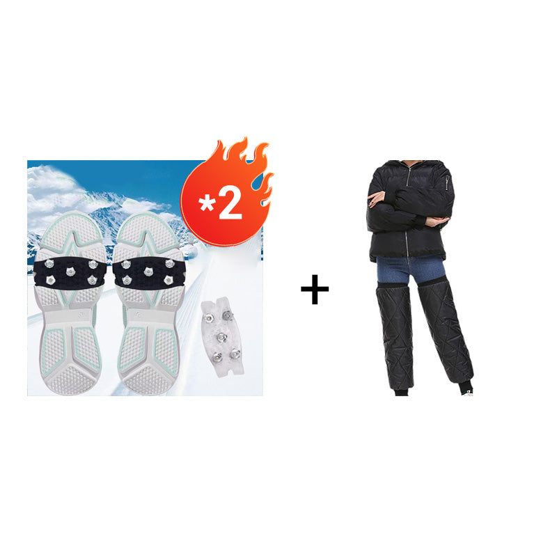 🖤2026 New Year · 40% OFF🖤Universal 5-Tooth Ice Cleats for Shoes & Boots