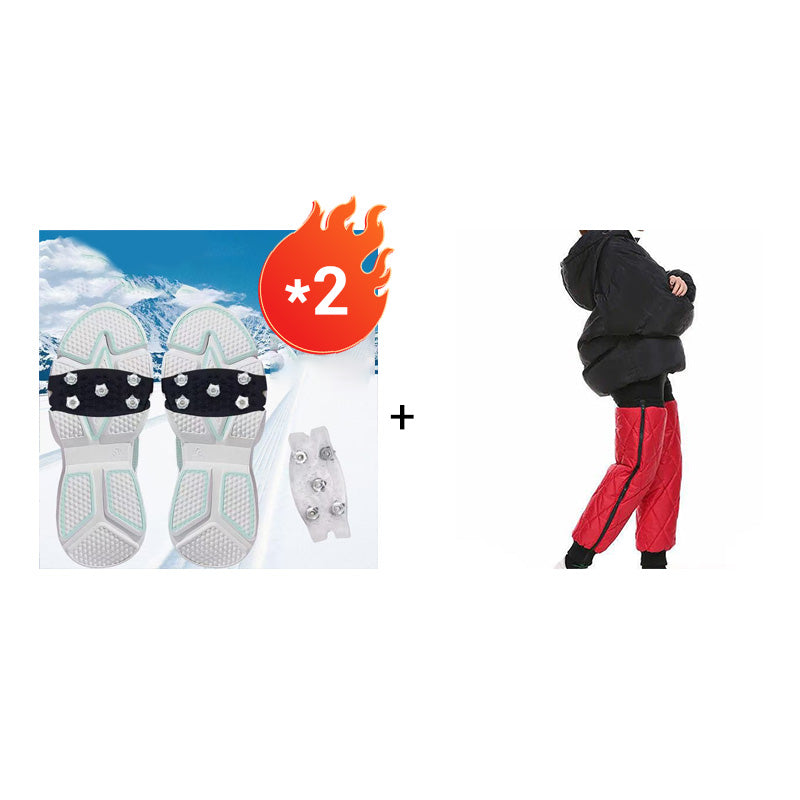 🖤2026 New Year · 40% OFF🖤Universal 5-Tooth Ice Cleats for Shoes & Boots
