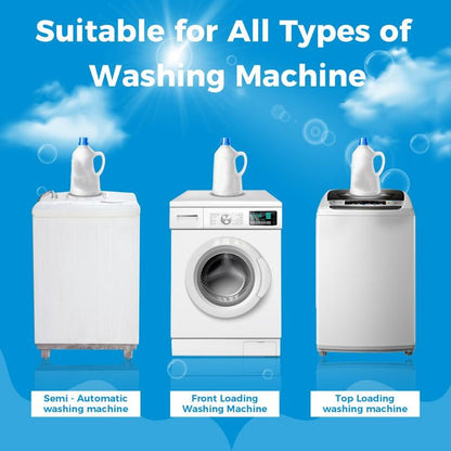 Washing Machine Cleaner Descaler 12 Pack - Clean Inside Drum And Laundry Tub Seal