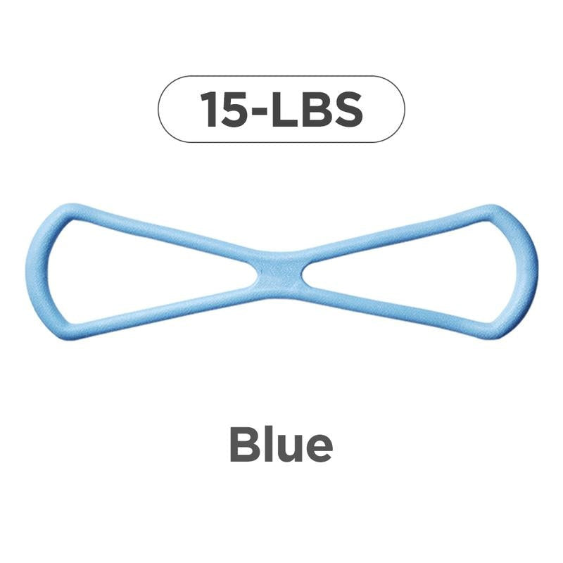 Figure 8 Resistance Bands for Women – 8-Shaped TPE, Latex-Free, Arms Chest Yoga Fitness Trainer