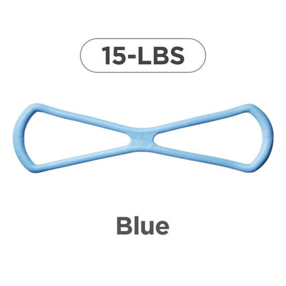 Figure 8 Resistance Bands for Women – 8-Shaped TPE, Latex-Free, Arms Chest Yoga Fitness Trainer