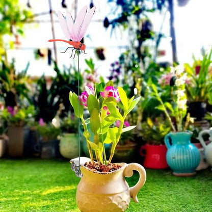 2026 Summer Hot Sale 49% OFF🔥Garden MetalDragonfly Clip.Natural Organic Concept, 3D Dragonfly GardenDecoration