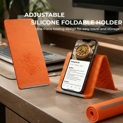 ✨Flexible Foldable Stand – One Stand Replaces All Your Device Holders