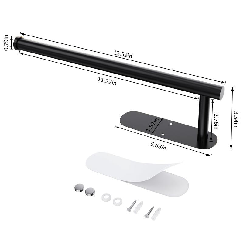 Wall-mounted Punch-free Paper Towel Holder —— Space-saving Kitchen Organizer