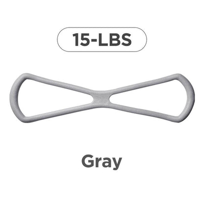 Figure 8 Resistance Bands for Women – 8-Shaped TPE, Latex-Free, Arms Chest Yoga Fitness Trainer