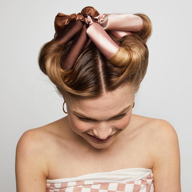 Satin Heatless Curling Rod - Jumbo Flexi Rod