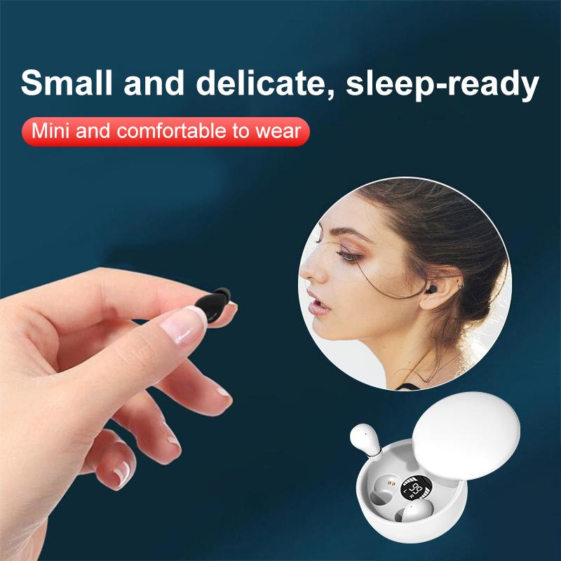 Mini Invisible Headphones Bluetooth 5.4 True Wireless In-Ear