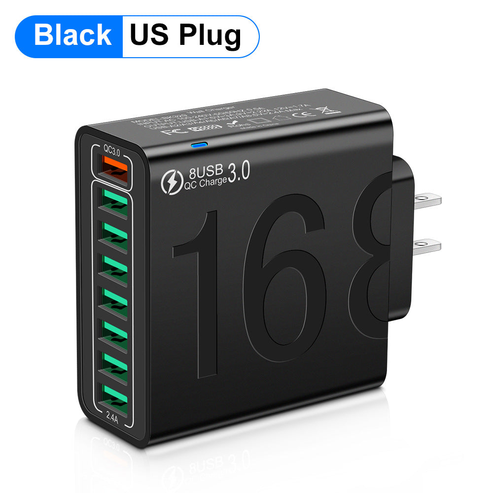 ⚡8-Port Fast Charging USB Hub⚡ (4 USB-C + 4 USB-A)