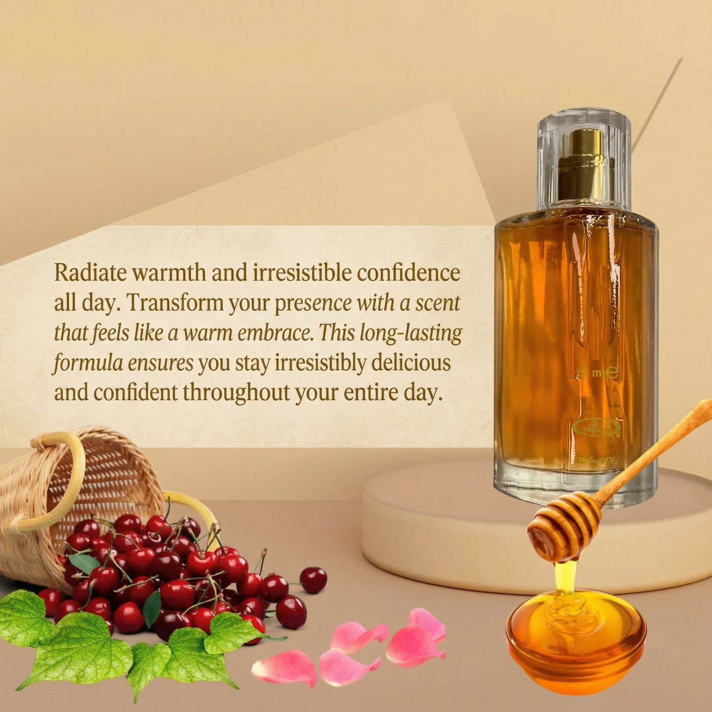 Choco Musk Decadent Gourmand Perfume – Vanilla Musk Perfume,Long Lasting Perfume for Men & Women