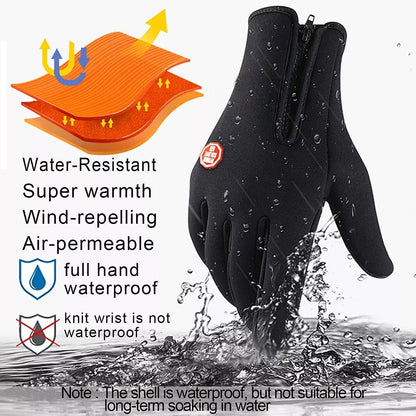 🔥Outdoor Winter Gloves-Touchscreen andWindproof Full-Finger Gloves for Sports