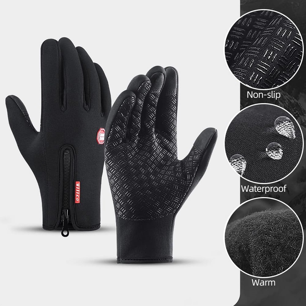 🔥Outdoor Winter Gloves-Touchscreen andWindproof Full-Finger Gloves for Sports