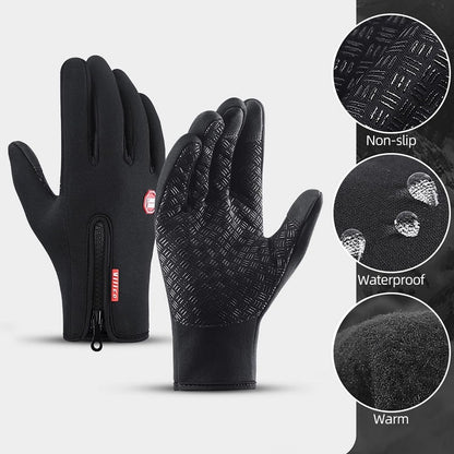 🔥Outdoor Winter Gloves-Touchscreen andWindproof Full-Finger Gloves for Sports