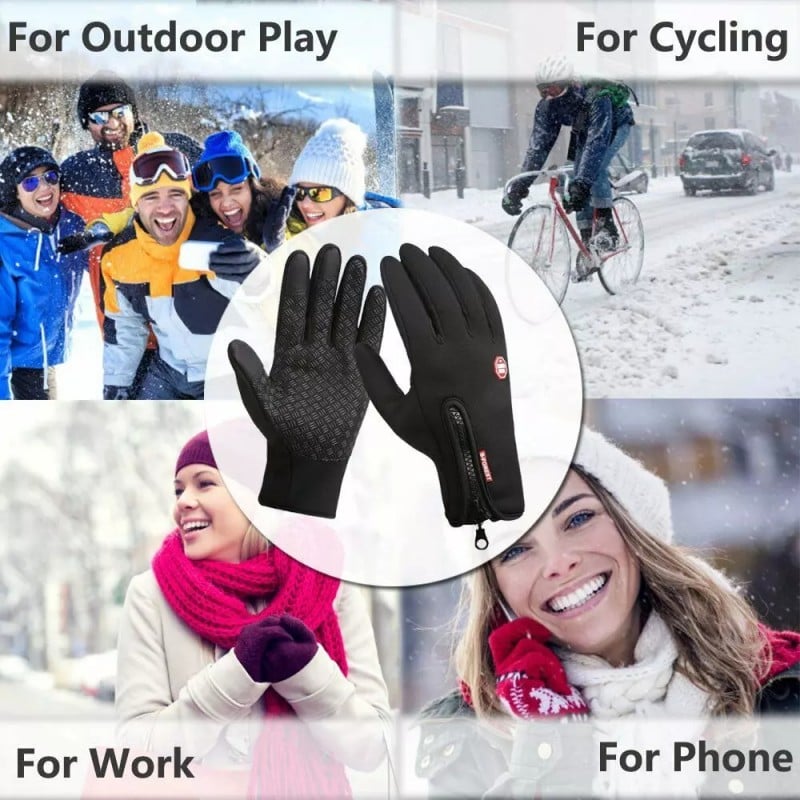 🔥Outdoor Winter Gloves-Touchscreen andWindproof Full-Finger Gloves for Sports