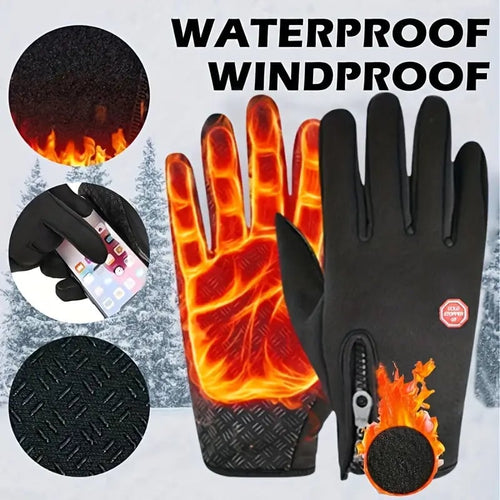 🔥Outdoor Winter Gloves-Touchscreen andWindproof Full-Finger Gloves for Sports