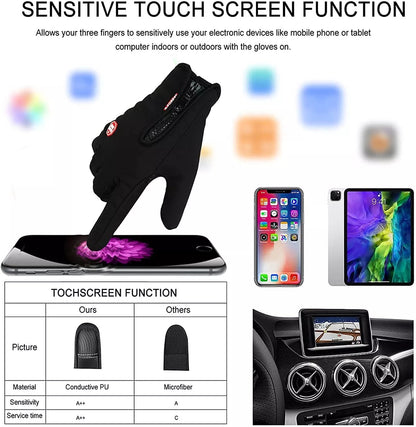 🔥Outdoor Winter Gloves-Touchscreen andWindproof Full-Finger Gloves for Sports