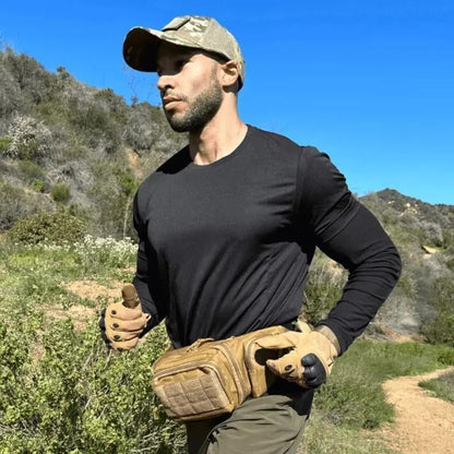 Tactical Full Finger Gloves - Soft Knuckle Protection