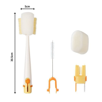 5-in-1 Bottle Cleaning Brush (Multifunctional) – For Cup Lid Cleaning Home Kitchen Tasks