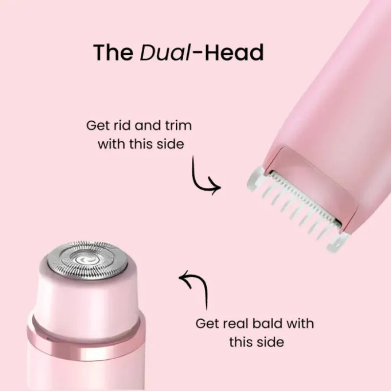 QIAWI™ Pro | 2-in-1 Women's Electric Shaver - Waterproof
