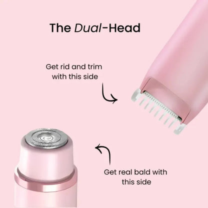 QIAWI™ Pro | 2-in-1 Women's Electric Shaver - Waterproof