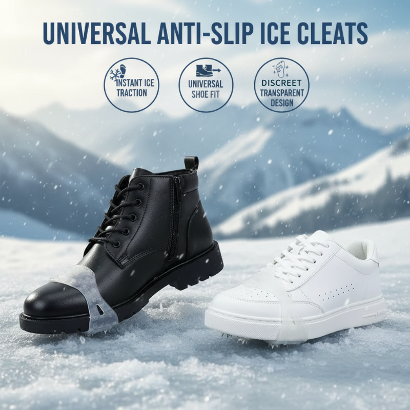 🖤2026 New Year · 40% OFF🖤Universal 5-Tooth Ice Cleats for Shoes & Boots
